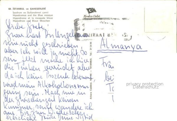 Istanbul Constantinopel Hippodrom Blaue Moschee – Bild 2