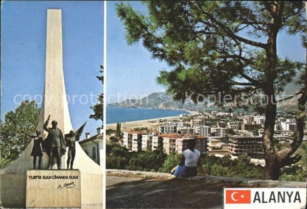 Alanya Atatürk Denkmal Teilansicht