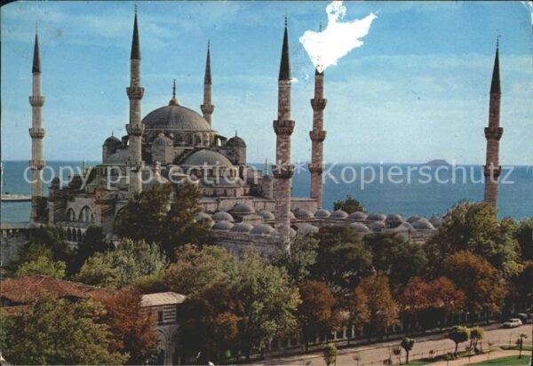 Istanbul Constantinopel Blaue Moschee