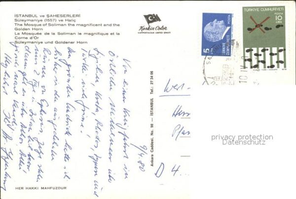Istanbul Constantinopel Moschee Golden Horn – Bild 2