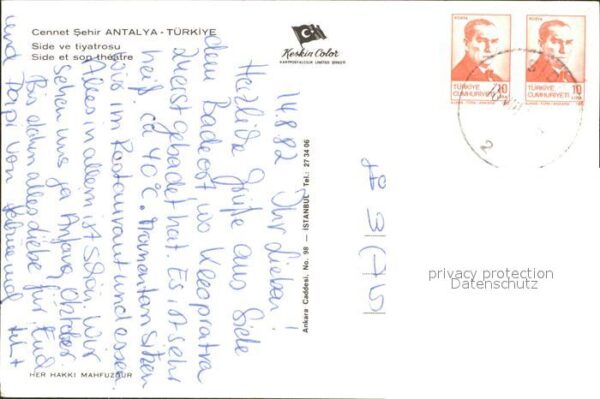 Side Antalya Theater Boote – Bild 2