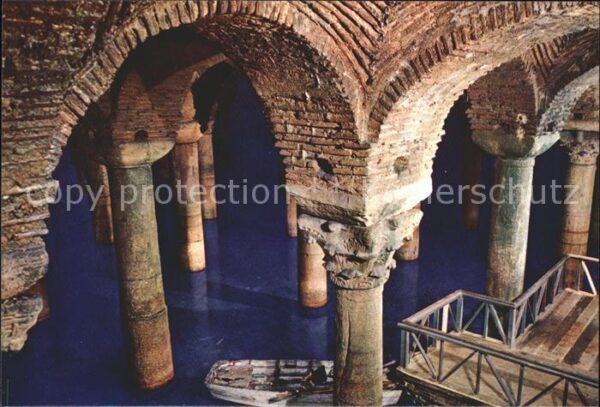 Istanbul Constantinopel Unerirdischer Zisterne