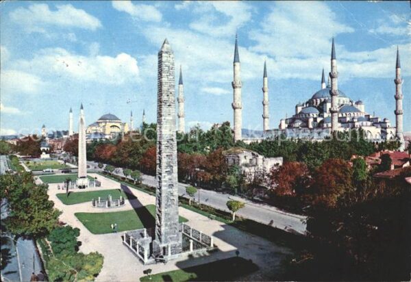 Istanbul Constantinopel St. Sophia Blaue Moschee