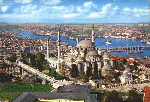 Istanbul Constantinopel Suleymaniye Golden Horn