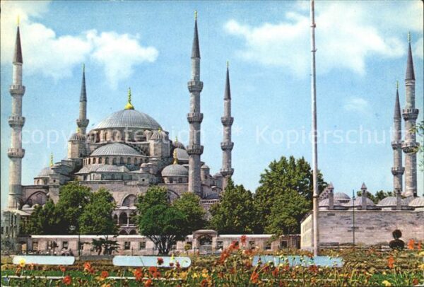 Istanbul Constantinopel Blaue Moschee