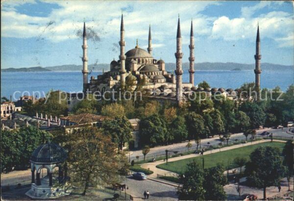 Istanbul Constantinopel Blaue Moschee