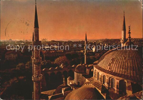 Istanbul Constantinopel Sultan Ahmet Camiinden