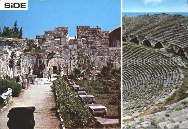 Side Antalya Theater Ruine