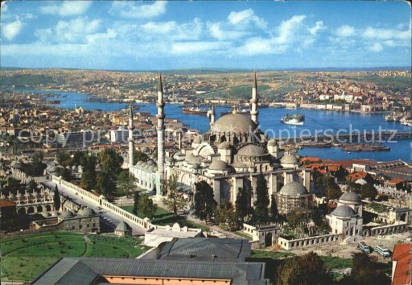 Istanbul Constantinopel Süleymaniye Golden Horn
