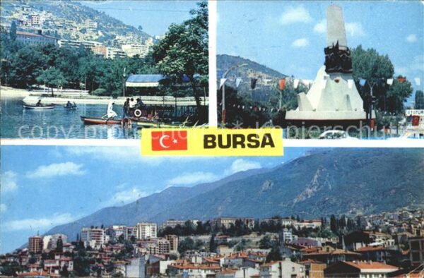 Bursa Teilansichten Demkmal Boote