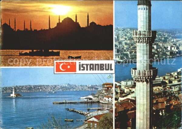 Istanbul Constantinopel Teilansichten