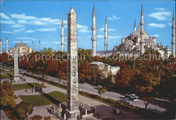 Istanbul Constantinopel Hippodrom Blaue Moschee