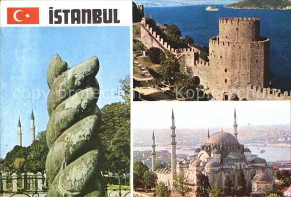 Istanbul Constantinopel Moschee Burg