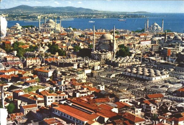 Istanbul Constantinopel St. Sophia Blaue Moschee