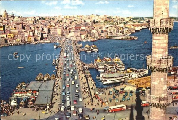 Istanbul Constantinopel Galata Brücke