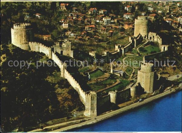 Istanbul Constantinopel Fliegeraufnahme Bosphorus