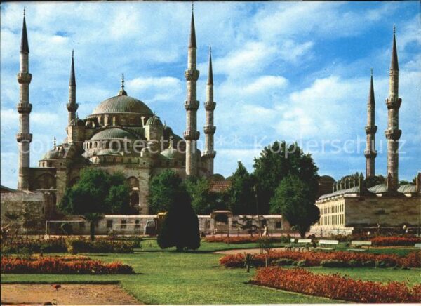 Istanbul Constantinopel Blaue Moschee