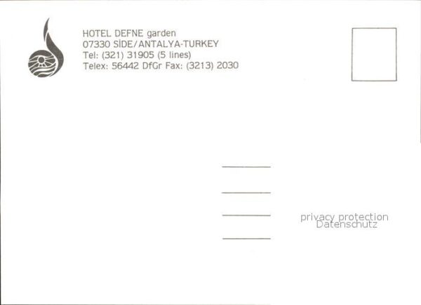 Antalya Hotel Defne – Bild 2