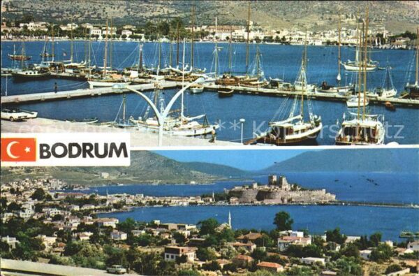 Bodrum Hafen Segelboote Burg