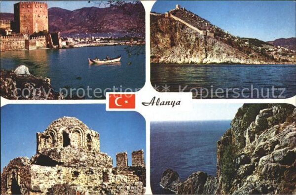 Alanya Burg Boot Ruine