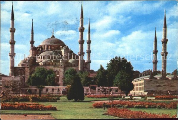 Istanbul Constantinopel Blaue Moschee