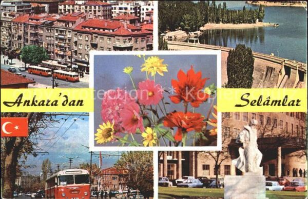 Ankara Denkmal Strassenbahn Wassersperre