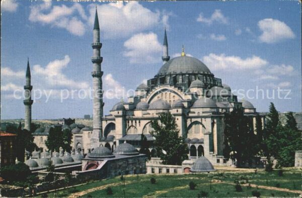 Istanbul Constantinopel Süleymaniye Moschee