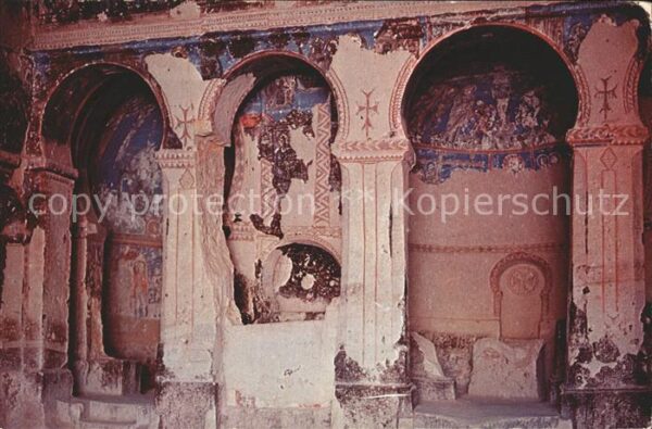 Goereme Nevsehir Cappadocia Chapel Early Christians