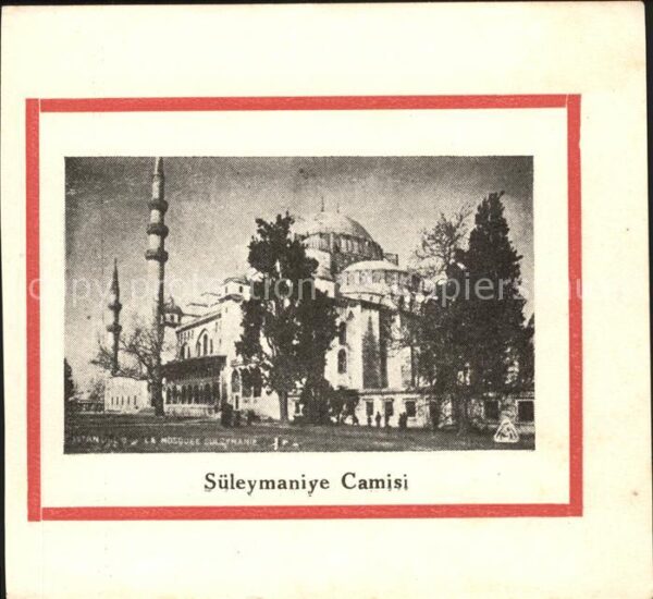 Istanbul Constantinopel Süleymeniye Camisi