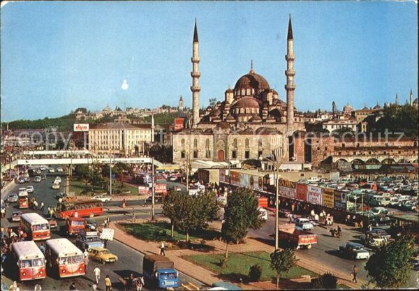 Istanbul Constantinopel Moschee Teilansicht