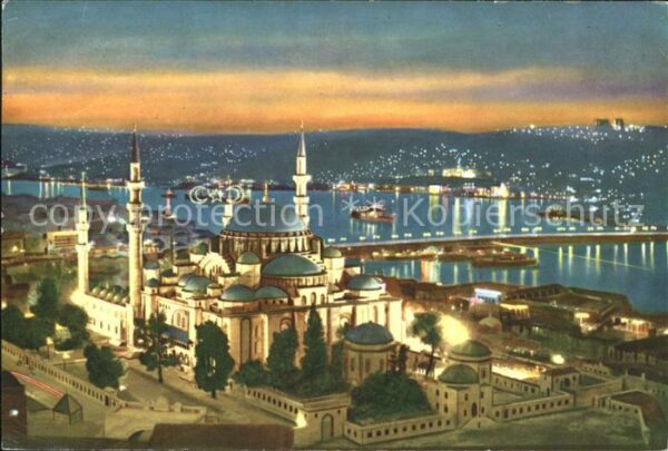 Istanbul Constantinopel Süleymaniye Golden Horn Atatürk Brücke