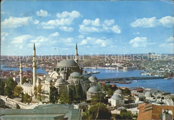 Istanbul Constantinopel Süleymaniye Camii Halic