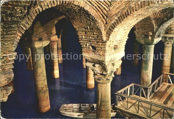 Istanbul Constantinopel Unterirdische Zisterne