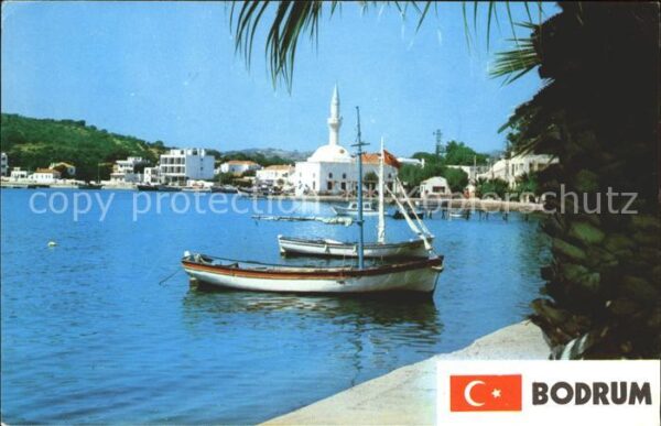 Bodrum Segelboot Moschee