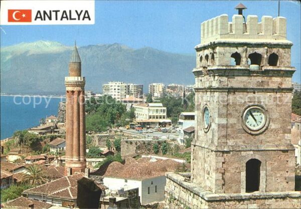 Antalya Grooved Minoret Clocktower