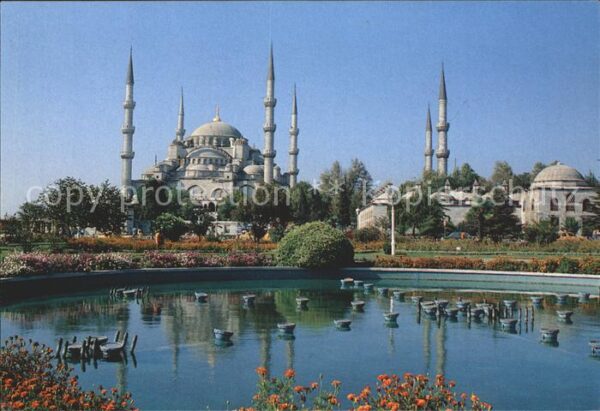 Istanbul Constantinopel Blaue Moschee