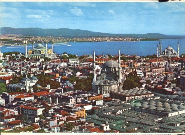 Istanbul Constantinopel Moschee Ortsansicht