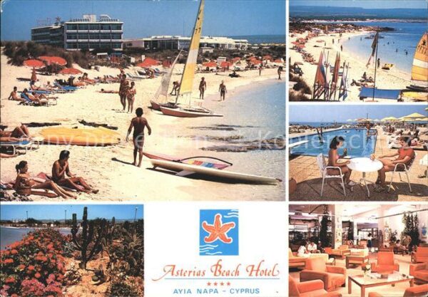 Ayia Napa Agia Napa Asterias Beach Hotel Strand Segelboot S