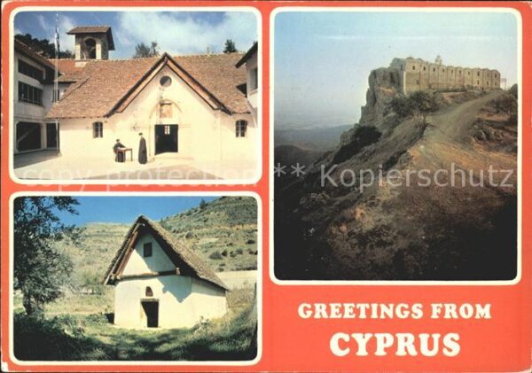 Zypern Cyprus Church Trooditissa Monastery