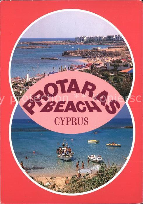 Zypern Cyprus Protaras Beach Yacht Boot