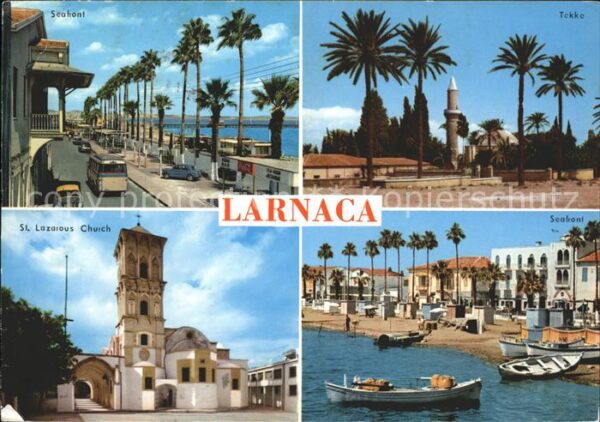 Larnaca Tekke Seafront St. Lazarous Church