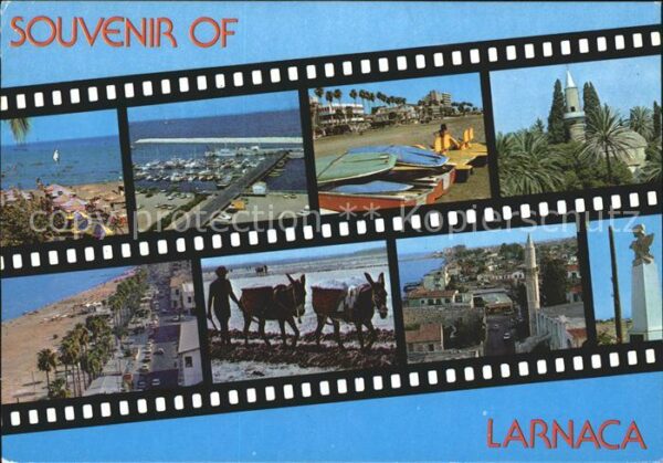 Larnaca Hafen Strand Promenade