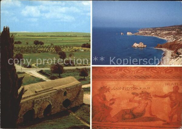 Zypern Cyprus Mosaik Haus Dionysos Kolossi