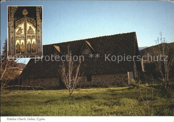 Zypern Cyprus Church Panayia Podithou