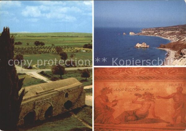 Zypern Cyprus Mosaik Haus Dionysos Kolossi