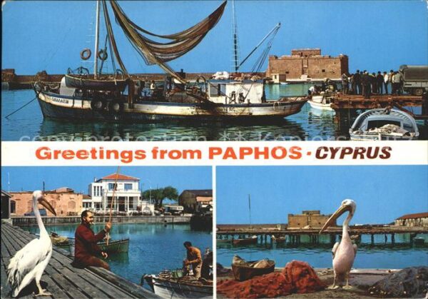 Paphos Pelikan Hafen Segelboot