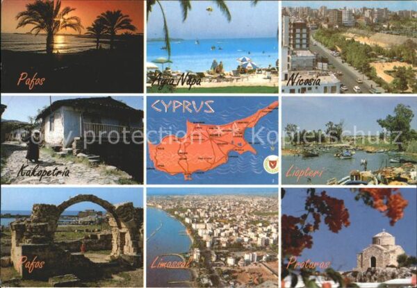 Zypern Cyprus Pafos Ayia Napa Nicosia Protaras