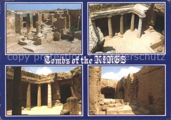 Zypern Cyprus Die Graber könige in Paphos