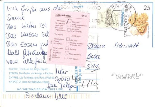 Zypern Cyprus Die Graber könige in Paphos – Bild 2