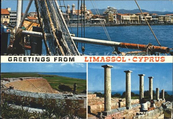 Limassol Ruine Segelboot